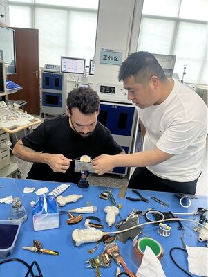 quality Onderwijs in reparatie Ultrasone 2D/3D/4D transducer sonde GE Philip's merk Service vervanging factory